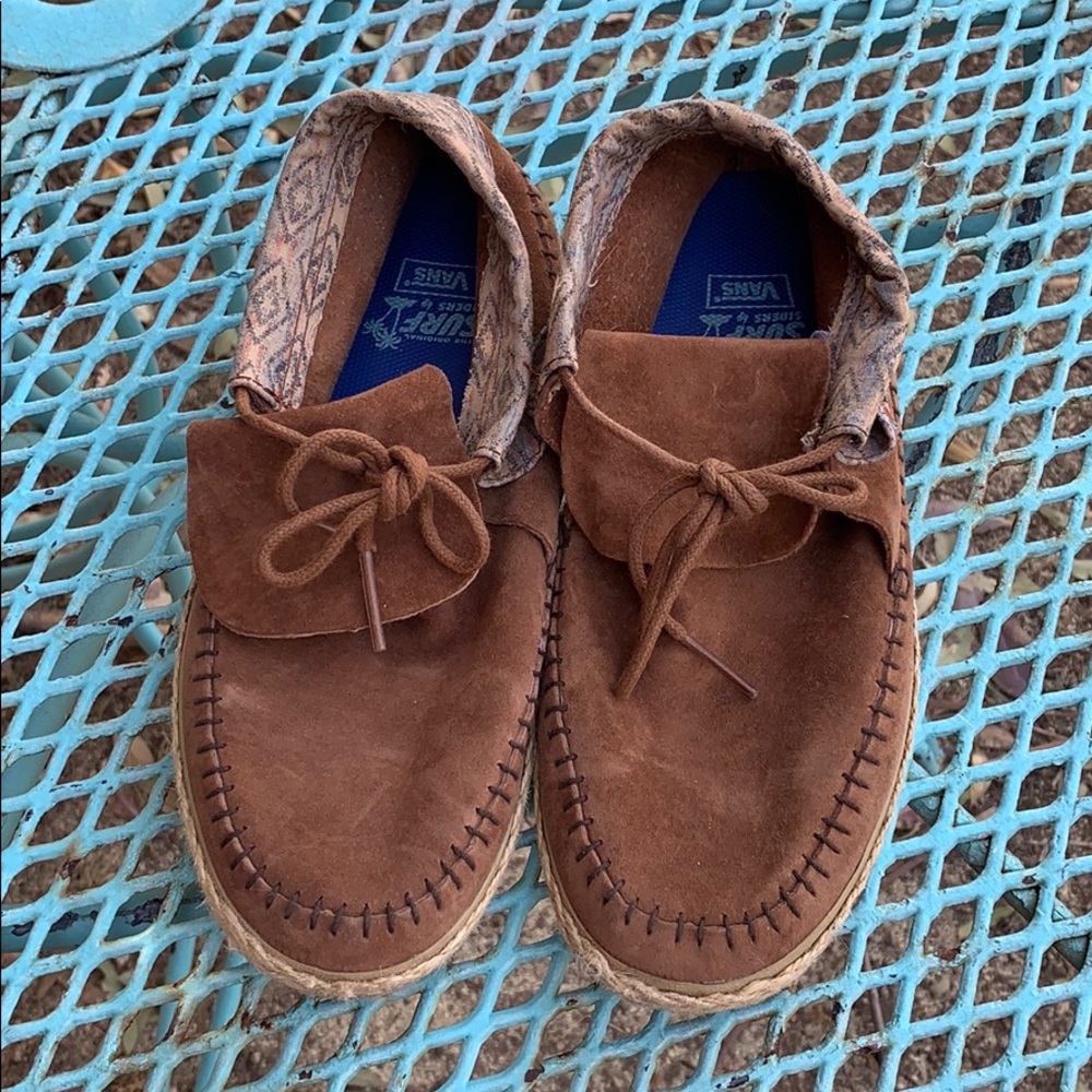 Vans “surf siders”